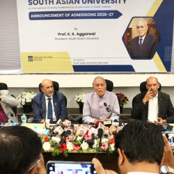 South Asian University has opened Admissions for the Academic Session 2026–27, announcing a significant expansion of its academic programmes.