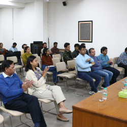 Dr. Sayanta Bera from Sister Nivedita University, Kolkata, delivered an insightful seminar as part of the FLSB Expert Series, offering a unique perspective on plant viral dynamics.