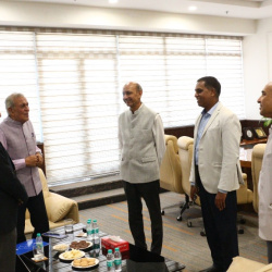 South Asian University was honoured to host Ambassador Rudrendra Tandon, Secretary (East), Ministry of External Affairs