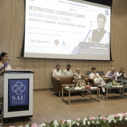 Shri Nitin Jairam Gadkari at International Leadership Summit | South Asian University