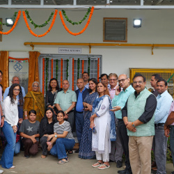 The Central Kitchen was inaugurated today by Hon'ble SAU President Prof. K. K. Aggarwal and renowned academician Prof. Saroj Aggarwal on 5 August 2026