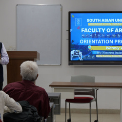 Orientation Programme for the Inaugural Batch of B.A. (Hons.) in Arts, Media and Design
