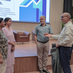 South Asian University organised a talk on “Mental Health & Wellbeing on Campus”, led by Ms. Kaustubhi Shukla, RCI-licensed Psychological Counsellor.