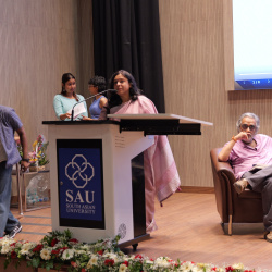 Faculty of Arts, Media and Design, Prof. G.K Chadha University Library and the SAU Literature Society